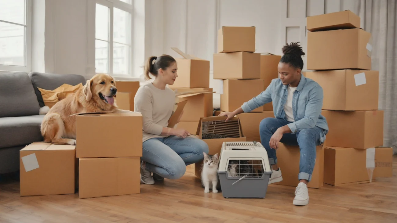 Spry Movers Oceanside | Moving With Pets in Oceanside: Tips for a Stress-Free Experience Moving Day: Reduce Chaos and Keep Pets Comfortable